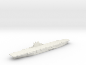 HMS Indomitable carrier 1945 1:2400 in White Natural Versatile Plastic