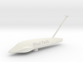 Fringe Blind Faith Bottle Topper in White Natural Versatile Plastic