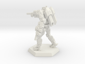 Mk3a Light/Scout Mech in White Natural Versatile Plastic: Small