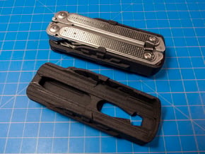 Holster for Leatherman Free P2 in Black Natural Versatile Plastic: Small