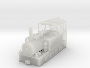 Freelance H0e model tramway loco - n.2 in Smooth Fine Detail Plastic