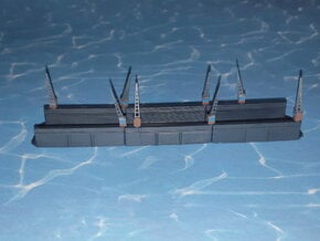 Floating Drydock 1/1250 in Tan Fine Detail Plastic