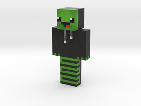 Turtle_Shadow_13 | Minecraft toy in Natural Full Color Sandstone