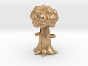Kirby Whispy tree miniature for games and rpg in Natural Bronze