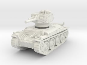 Panzer 38t F 1/100 in White Natural Versatile Plastic