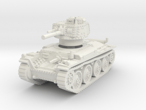 Panzer 38t F 1/72 in White Natural Versatile Plastic