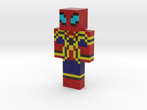2019_10_16_iron-spider-13566468 | Minecraft toy in Natural Full Color Sandstone