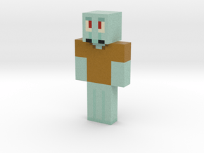 2019_08_26_squidward-13390837 | Minecraft toy in Natural Full Color Sandstone