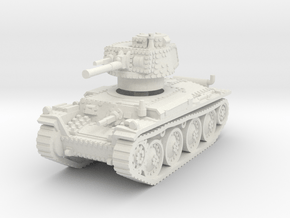 Panzer 38t S 1/76 in White Natural Versatile Plastic