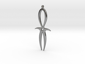 The Goddess Ankh - Sahjaza in Polished Silver