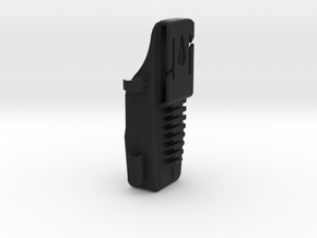 Holster,ST300,BDU,Flat,Extender in Black Natural Versatile Plastic