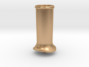 OSQ001 Adamson Stovepipe Chimney, 16mm Scale in Natural Bronze