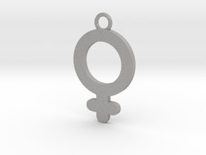 Cosplay Charm - Venus/Female Symbol (style 2) in Aluminum