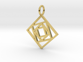 GG3D-025 in Polished Brass