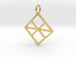 GG3D-028 in Polished Brass