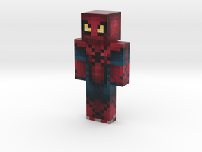 Spidey | Minecraft toy in Natural Full Color Sandstone