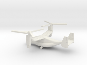 Bell Boeing V-22 Osprey in White Natural Versatile Plastic: 1:350