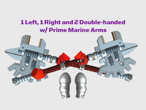 4x Tech Axe: Marta - Prime Set in Tan Fine Detail Plastic
