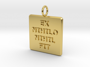 GG3D-046 in Polished Brass