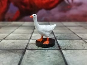 Goose miniature in Smooth Fine Detail Plastic
