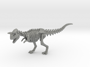 Skeleton Carnotaurus DnD miniature Undead gamesRPG in Gray PA12