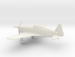 Morane-Saulnier M.S.406 in White Natural Versatile Plastic: 1:100