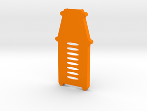 ADS-B Stratux Case Bottom in Orange Processed Versatile Plastic