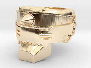 Fullmetal Alchemist: Alphonse Ring in 14k Gold Plated Brass: 6 / 51.5