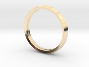 Penta Double Ring by V DESIGN LAB in 14K Yellow Gold