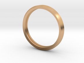 Penta Double Ring by V DESIGN LAB in Polished Bronze