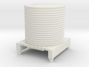 Water Tank 1/87 in White Natural Versatile Plastic