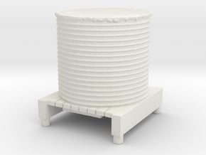 Water Tank 1/76 in White Natural Versatile Plastic