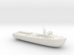 1/160 Scale 72 ft Torpedo Retriever USN in White Natural Versatile Plastic
