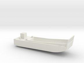 1/160 Scale 56 ft LCM-6 USN in White Natural Versatile Plastic