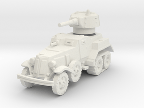BA-10M (with Tracks) 1/100 in White Natural Versatile Plastic