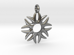 Starburst in Antique Silver