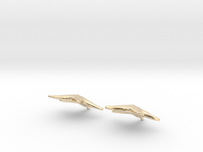 Starfish earrings in 14K Yellow Gold