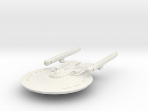 Federation Class HvyDestroyer V2 in White Natural Versatile Plastic