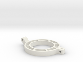 3dp Drill Cover Top in White Natural Versatile Plastic