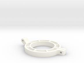 3dp Drill Cover Top in White Processed Versatile Plastic