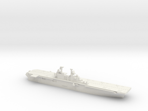 US Wasp-Class Helicopter Carrier in White Natural Versatile Plastic
