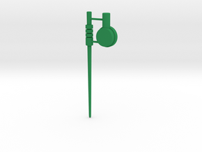 Roadbuster Antenna and Range Finder in Green Processed Versatile Plastic