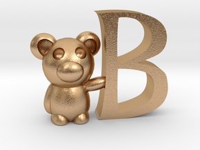 B-Bär-plain in Natural Bronze