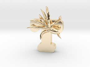 T-Tintenfisch-Melody in 14k Gold Plated Brass
