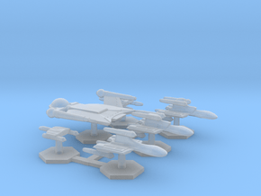 7000 Scale Romulan Fleet Hawk Core Collection MGL in Tan Fine Detail Plastic