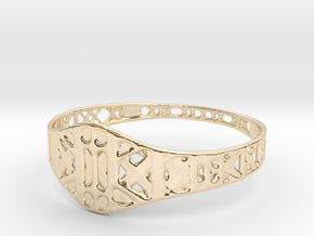 INTERLACE i1+i6 TALLA 6 LAbdGRAFO -  TPA in 14K Yellow Gold