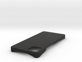 Pixel 4 xl minimal case in Black Natural Versatile Plastic