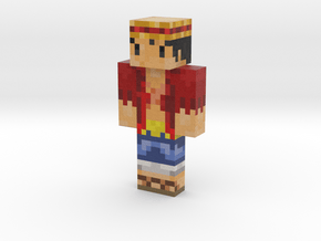 Luffy | Minecraft toy in Natural Full Color Sandstone