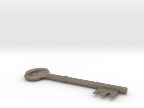 Breezehome Key from Skyrim in Matte Bronzed-Silver Steel