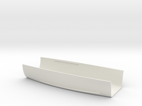 1/700 H44 Class Midships Full Hull in White Natural Versatile Plastic